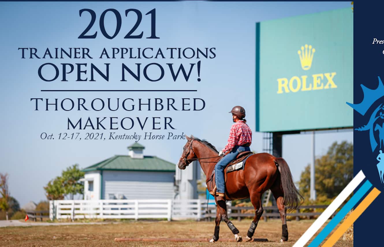 Featured image for “Applications Now Open for 2021 Thoroughbred Makeover”