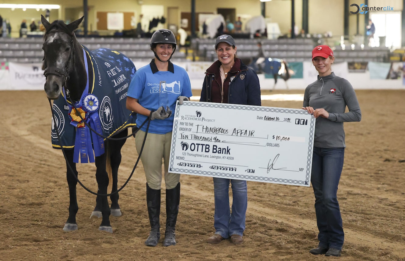 Featured image for “Thunderous Affair Is 2020 Thoroughbred Makeover Champion”