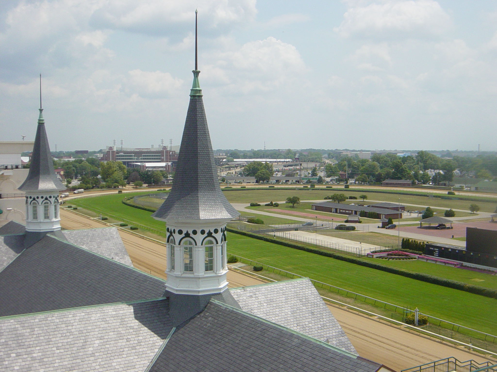 Churchill Downs from roof