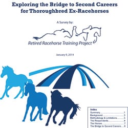 Featured image for “RRTP Releases First National Study of Thoroughbred Placement”