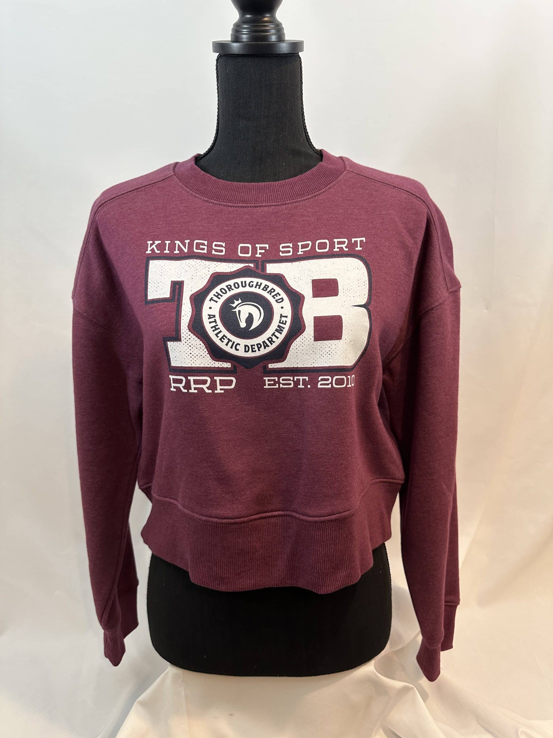 Featured image for “TB Athletic Dept. Cropped Sweatshirt”
