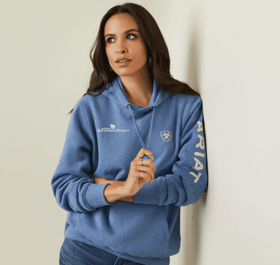 Ariat logo deals hoodie