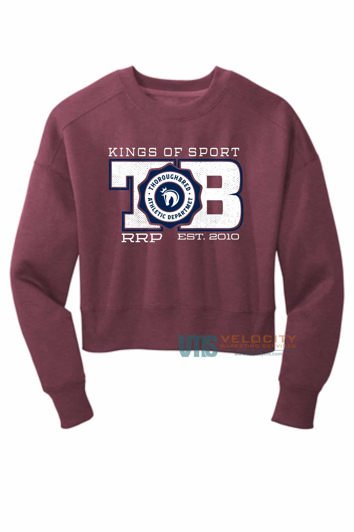 Featured image for “TB Athletic Dept. Cropped Sweatshirt”